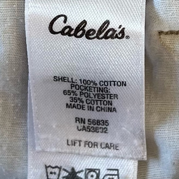 Men’s Cabela 34/30 Cargo Pants. EUC - Picture 9 of 9